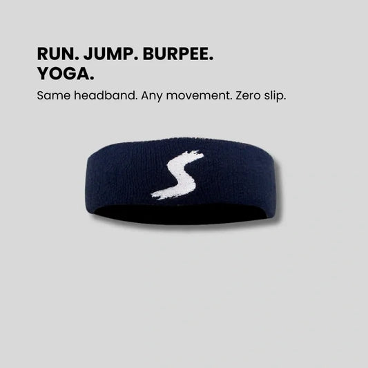 Fitness Headband — Moisture Wicking + Non-Slip