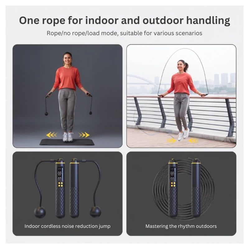 Smart Digital Jump Rope with Calorie Counter