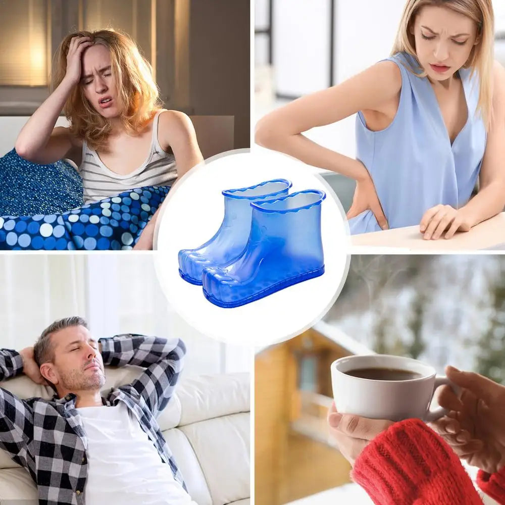 Foot Spa Soak Shoes Anti-Slip Massage Foot Bath Boots Portable