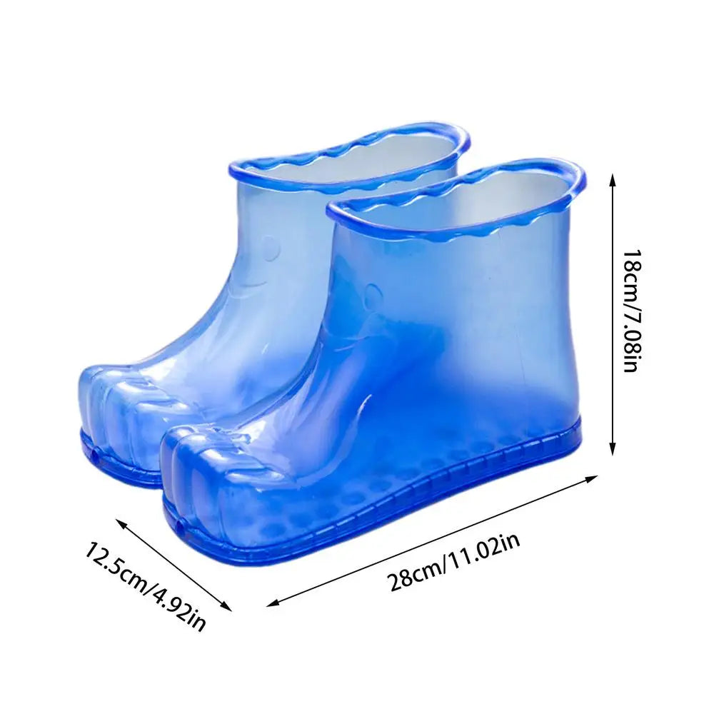 Foot Spa Soak Shoes Anti-Slip Massage Foot Bath Boots Portable