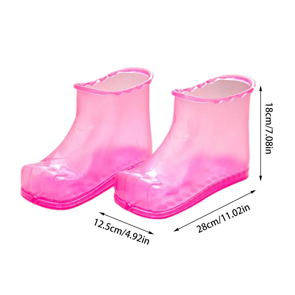 Foot Spa Soak Shoes Anti-Slip Massage Foot Bath Boots Portable