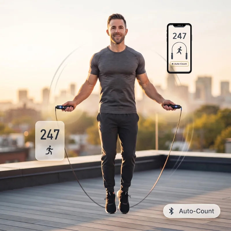 Smart Bluetooth Skipping Rope