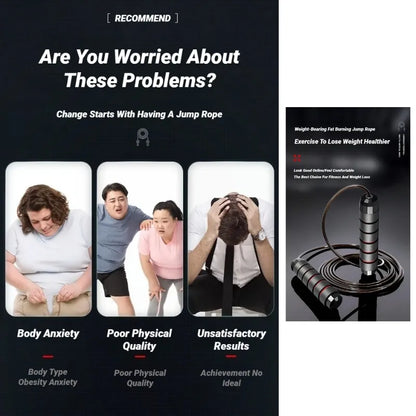 Adjustable Steel Wire Jump Rope