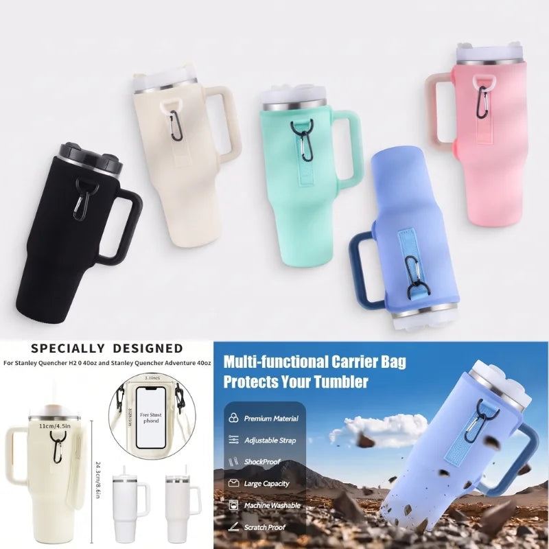Neoprene Water Bottle Carrier Bag