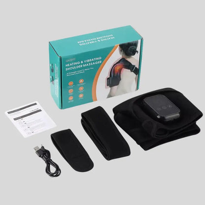 Heated Vibration Shoulder Brace – 3 Settings