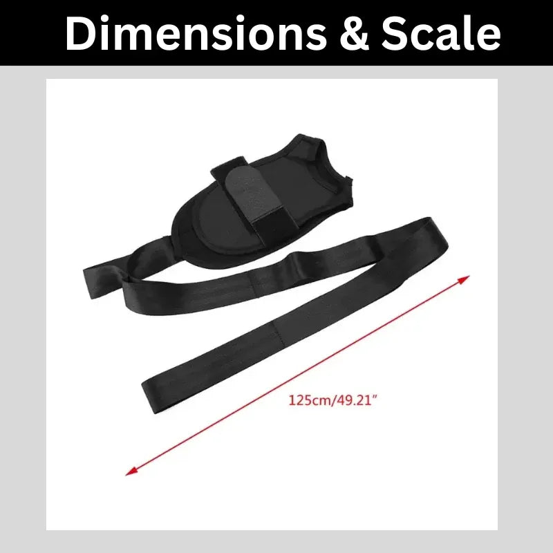 Yoga Ligament Stretching Belt Foot Drop Stroke