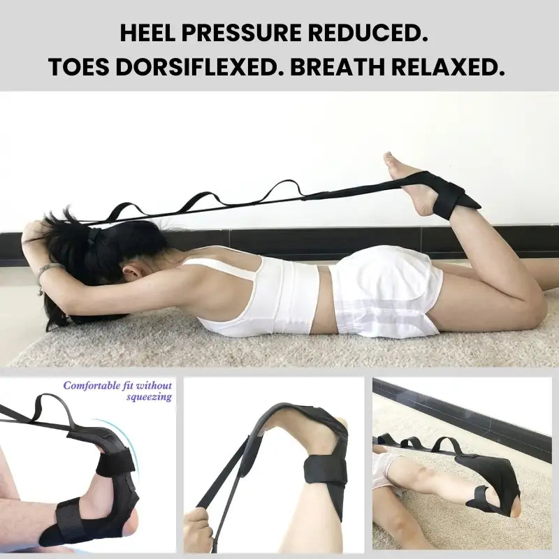 Yoga Ligament Stretching Belt Foot Drop Stroke