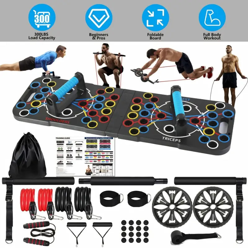 15 Fitness Accessories Multifunctional Push Up Board Home Strength Training Equipment