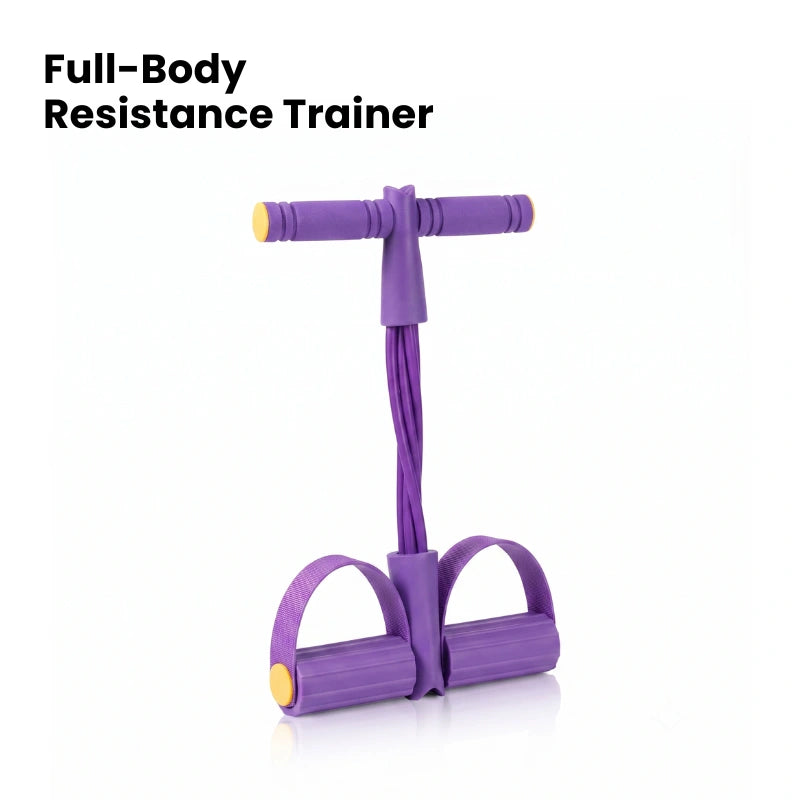 6-Tube Pedal Resistance Bands with Handles