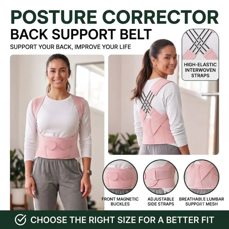 Invisible Posture Corrector Strap for Women (2PCS)