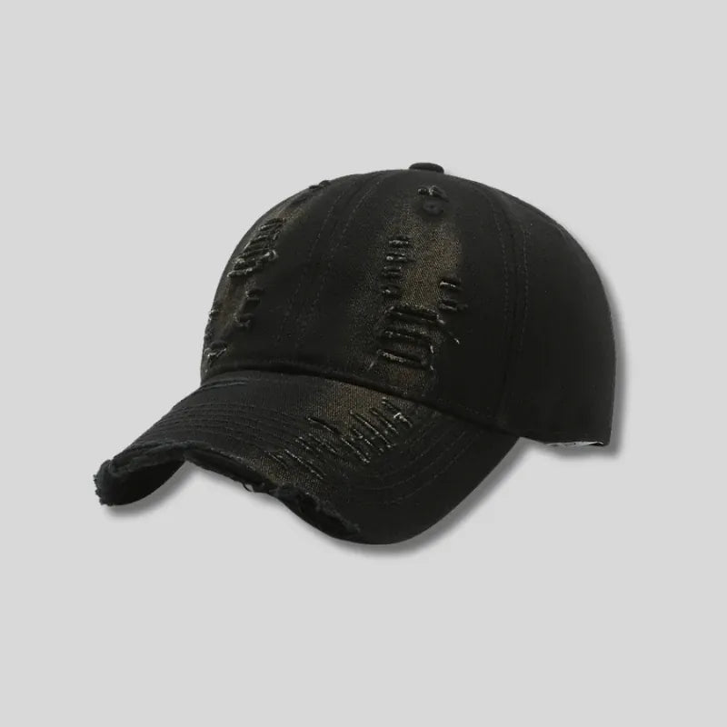 Street Hole Vintage Baseball Cap Men Do The Old Cowboy Washed