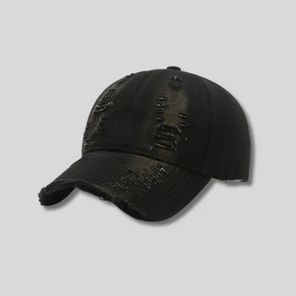 Street Hole Vintage Baseball Cap Men Do The Old Cowboy Washed