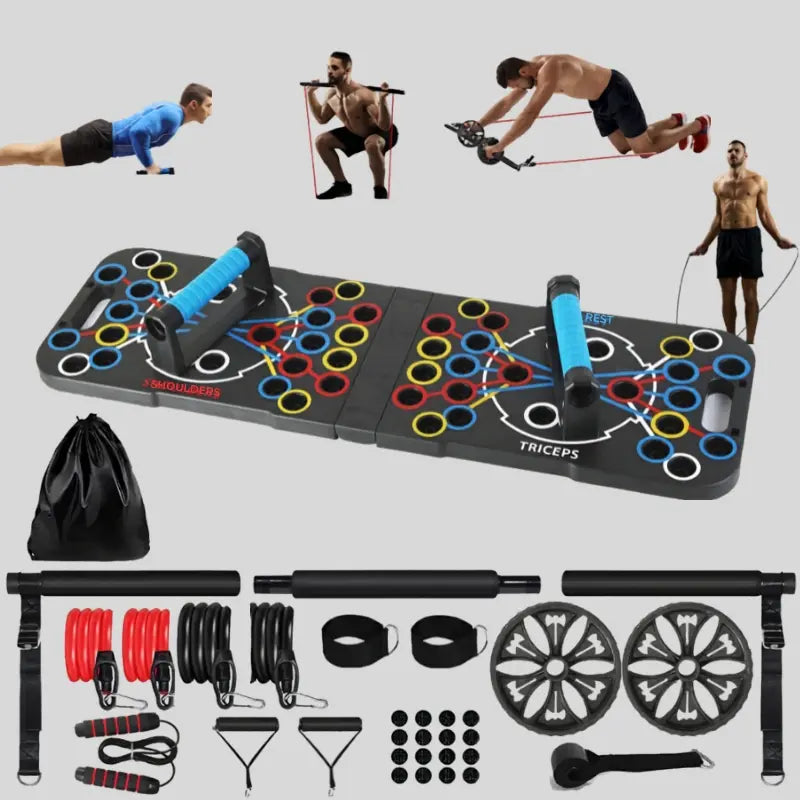 15 Fitness Accessories Multifunctional Push Up Board Home Strength Training Equipment