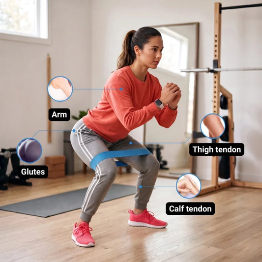Booty Resistance Bands Set – 4 Levels