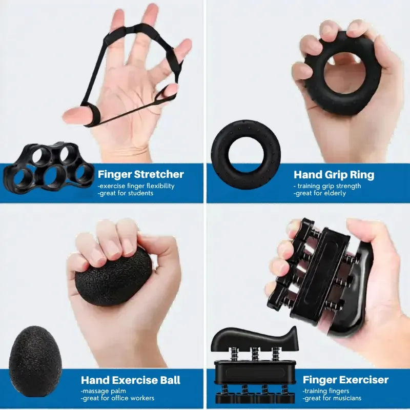 Hand Grip Strengthener 5-In-1