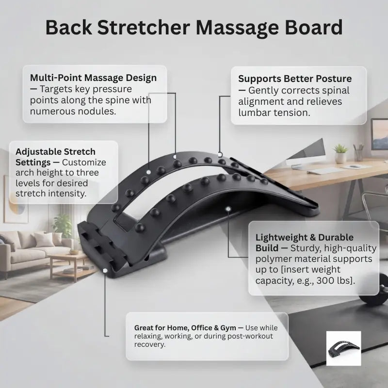 Back Stretcher Massage Board