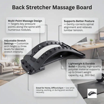 Back Stretcher Massage Board
