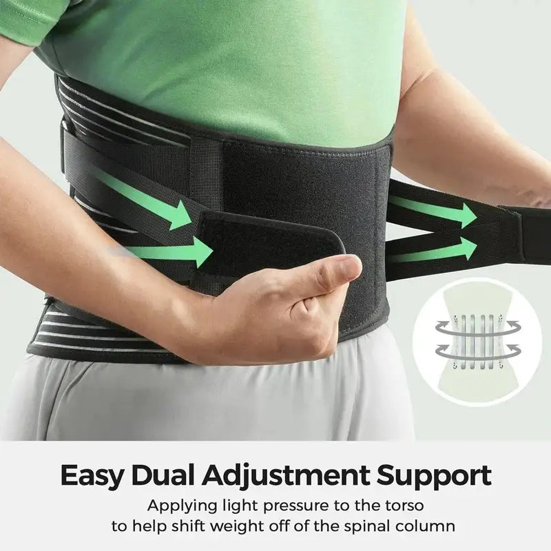 Lumbar Support Waist Belt for Men & Women