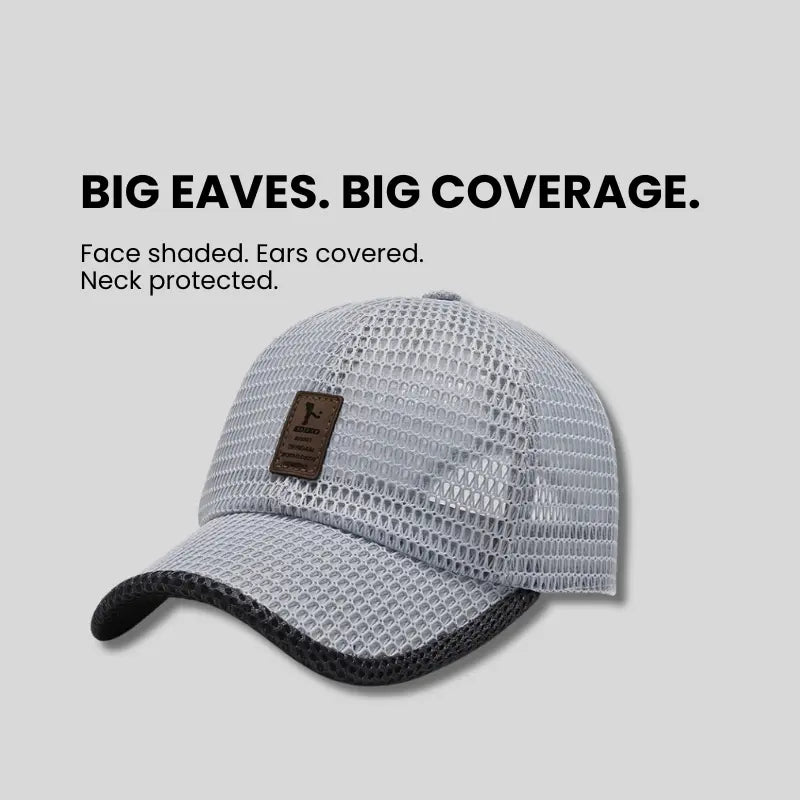 Big Eaves Summer Men's Outdoor Sunshade Sports Baseball Cap