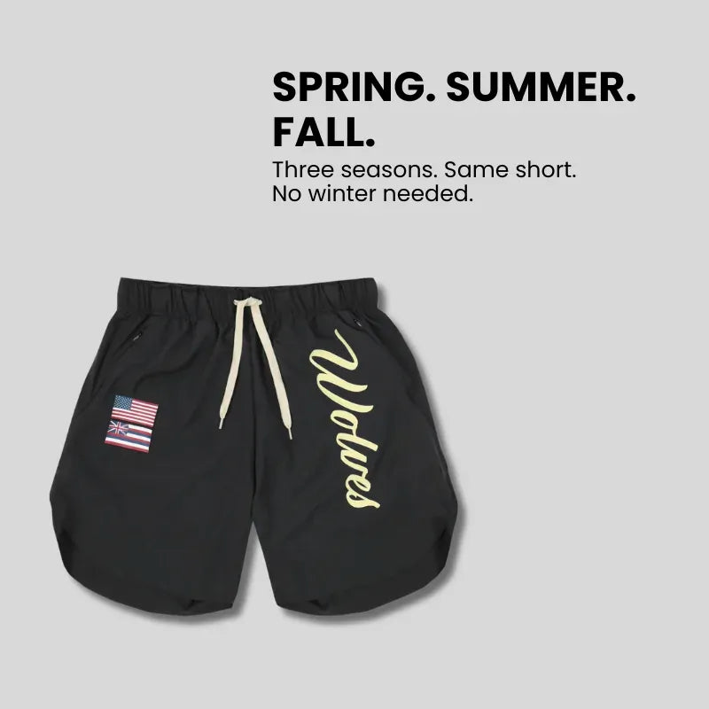 Casual Running Breathable Wicking Speed Bar Tide Men's Shorts