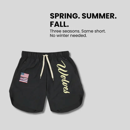 Casual Running Breathable Wicking Speed Bar Tide Men's Shorts