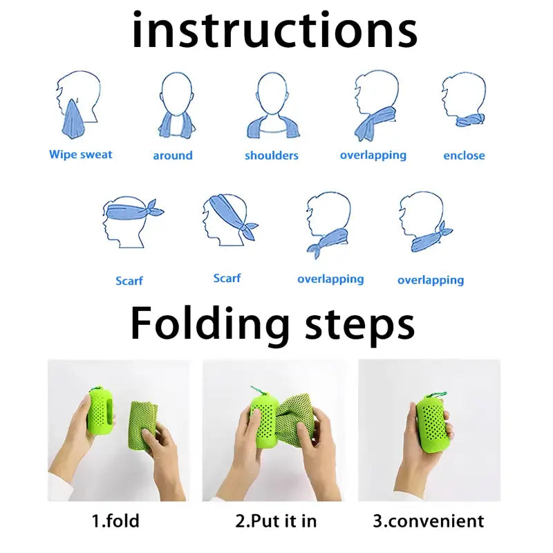 Microfiber Cooling Sports Towel