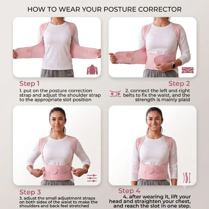 Invisible Posture Corrector Strap for Women (2PCS)