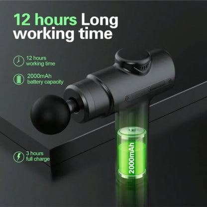 Massager Gun With 8 Massage Heads