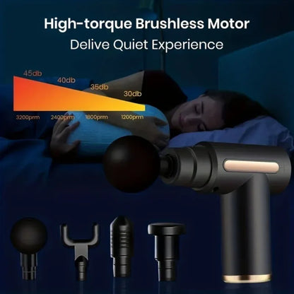 Massage Gun Household Portable Muscle Relaxer USB Rechargeable