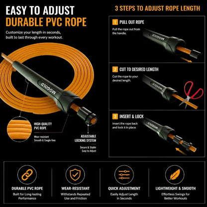 MOGOLD Speed Jump Rope