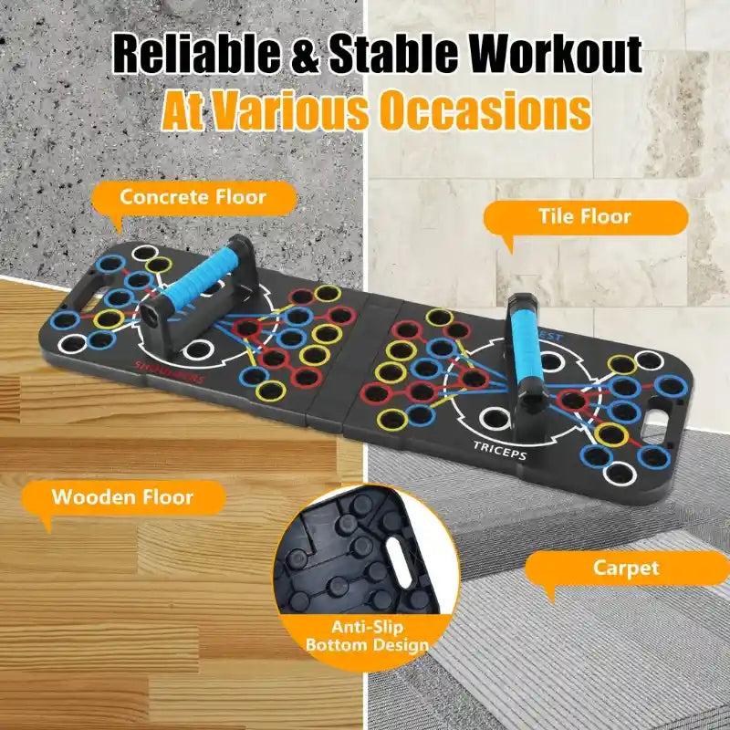 15 Fitness Accessories Multifunctional Push Up Board Home Strength Training Equipment