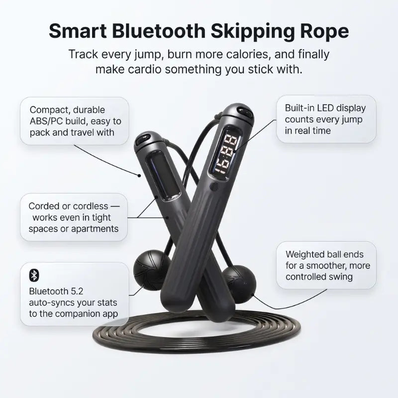 Smart Bluetooth Skipping Rope