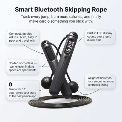 Smart Bluetooth Skipping Rope