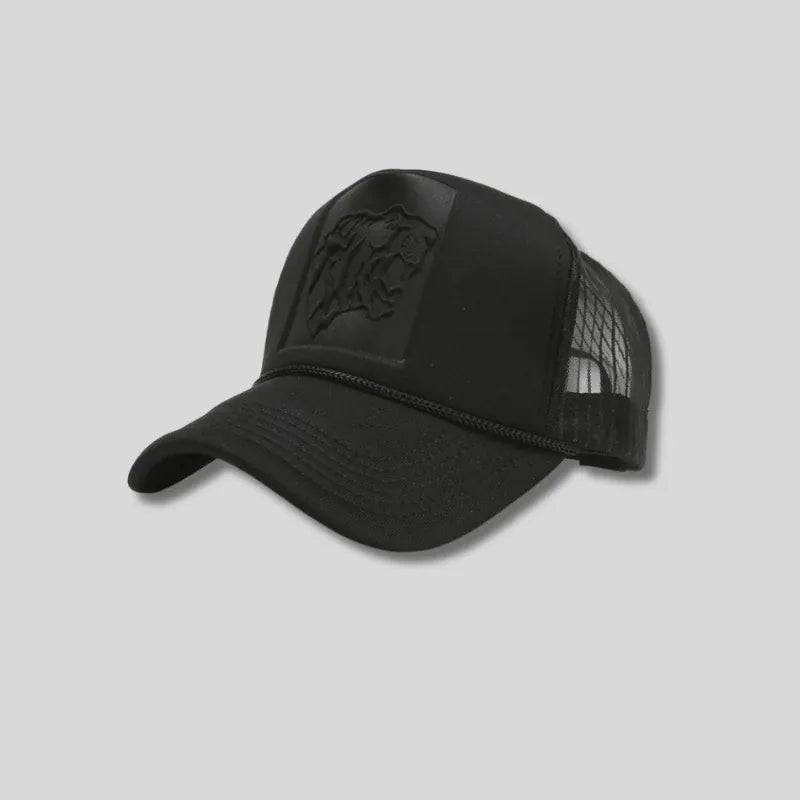 Trendy Brand Solid Color Tall Truck Hat Truck Hat For Men And Women