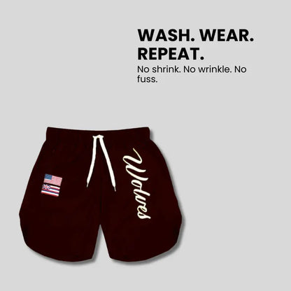Casual Running Breathable Wicking Speed Bar Tide Men's Shorts
