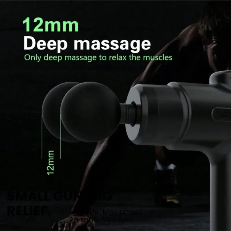 Massager Gun With 8 Massage Heads