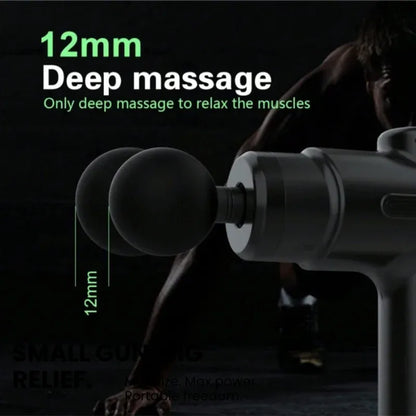 Massager Gun With 8 Massage Heads