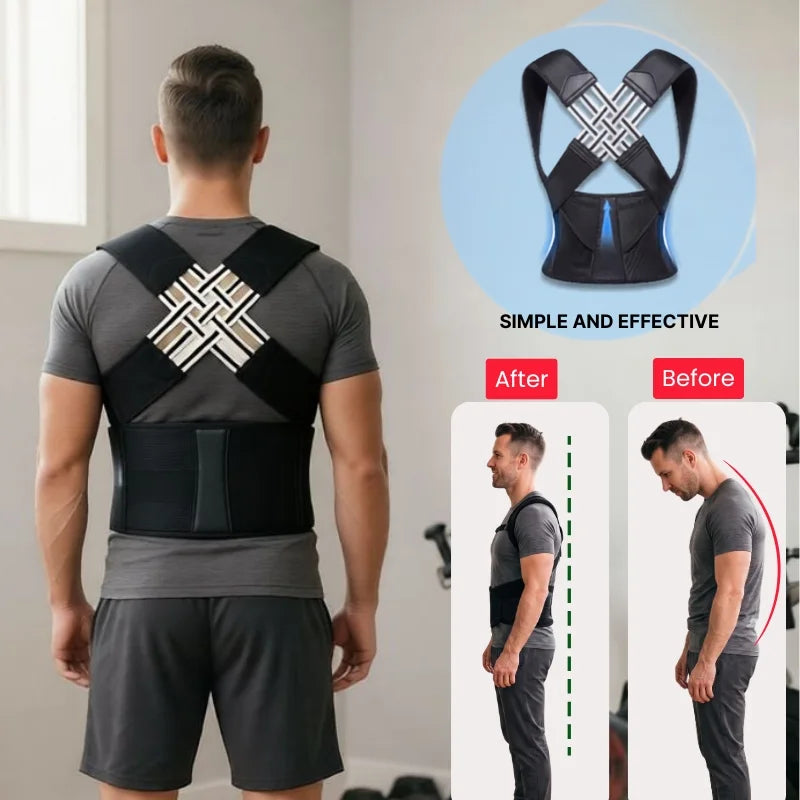 Posture Corrector Back Brace – Support for Men & Women