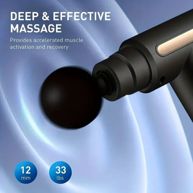 Massage Gun Household Portable Muscle Relaxer USB Rechargeable