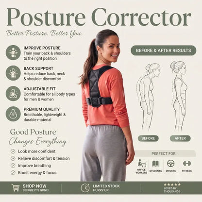 Clavicle Posture Corrector Back Support Strap