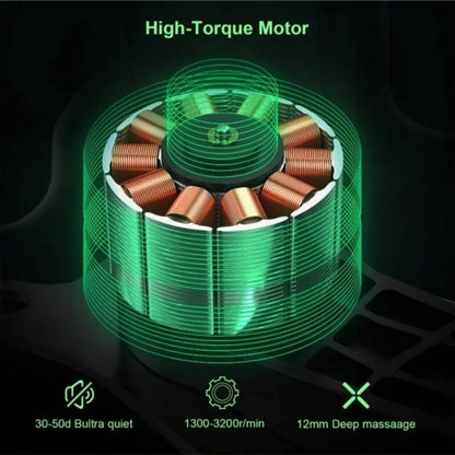 Massager Gun With 8 Massage Heads