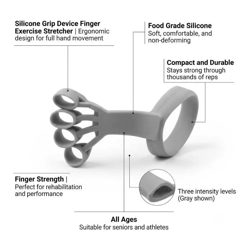 Silicone Finger Grip Trainer