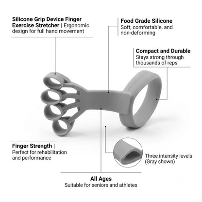 Silicone Finger Grip Trainer