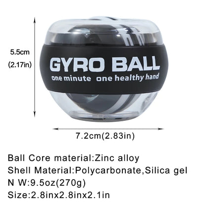 Self-Starting Wrist Power Trainer Ball