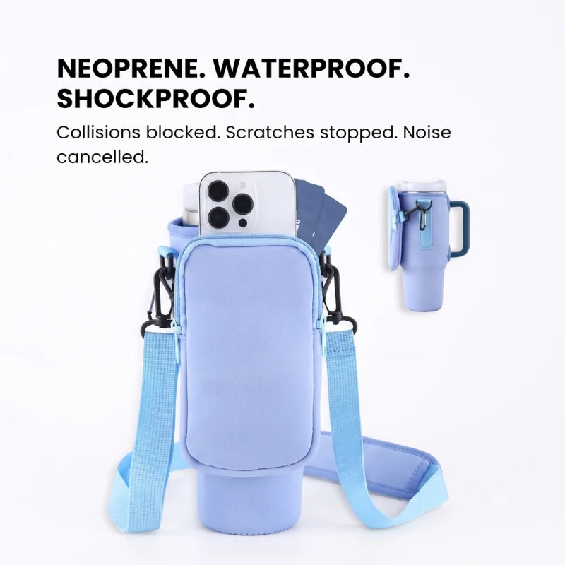 Neoprene Water Bottle Carrier Bag