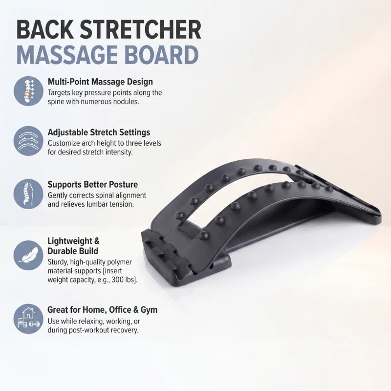 Back Stretcher Massage Board