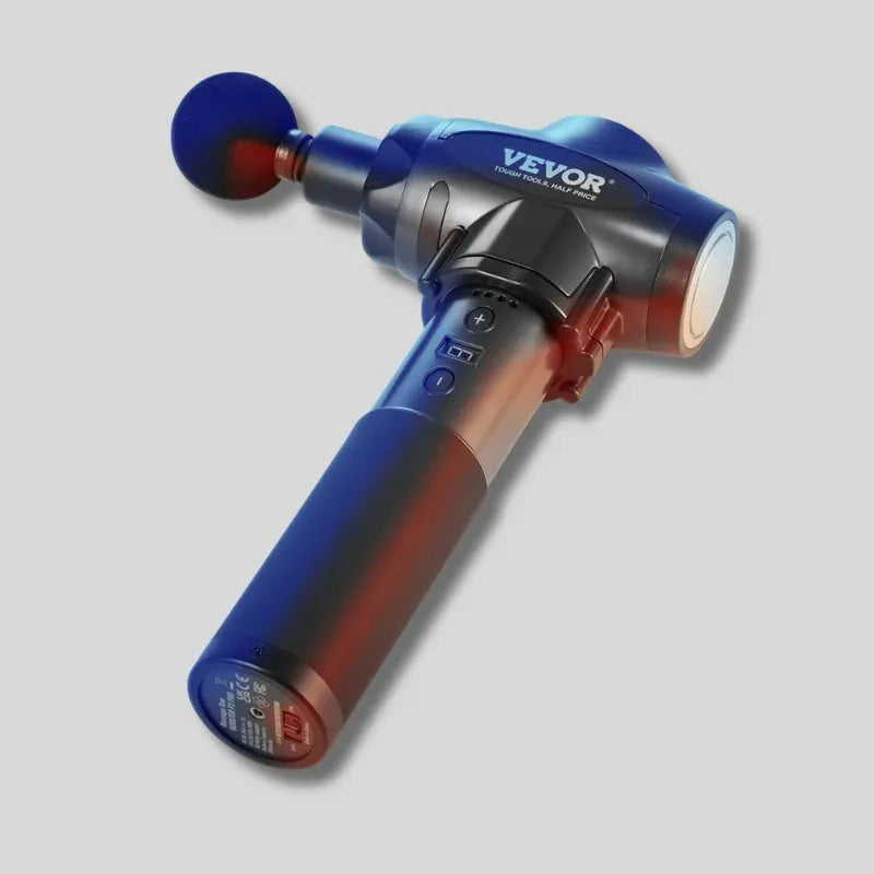 Percussion Massage Gun 9-Speed | 6 Heads + 24V Battery