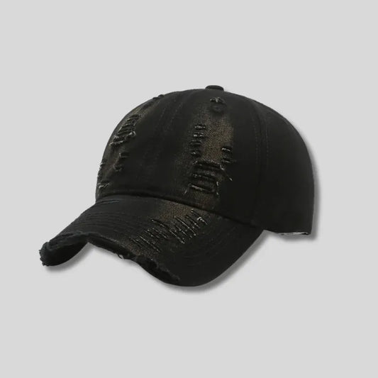 Street Hole Vintage Baseball Cap Men Do The Old Cowboy Washed