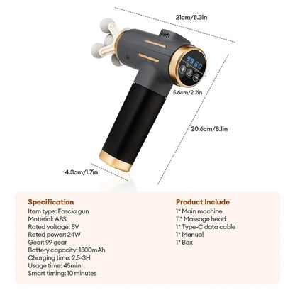 11-in-1 Percussion Massage Gun