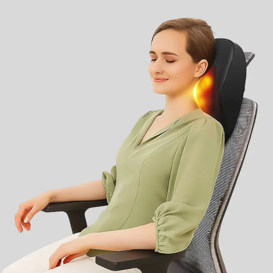Smart Massage Cushion 3 Speed Multifunction Neck Back Shoulder Massager With Heat Relief
